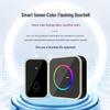 Smart Wireless Doorbell with Long-Range Remote and Flashing Light for Home and Elderly Use