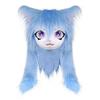 Plush Fursuit Cat Head: Wearable Cute Lolita Cosplay with Ears