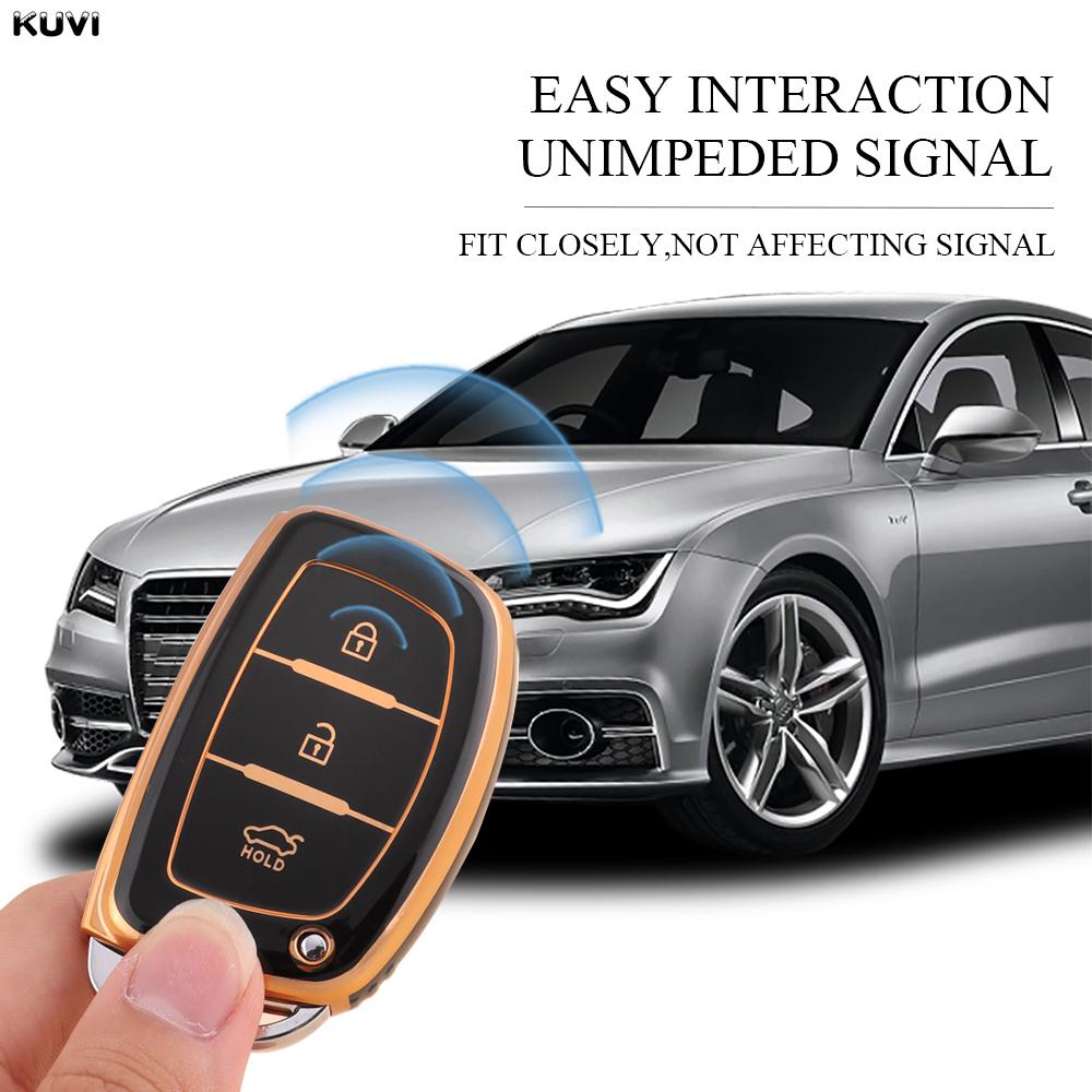 3 4 Buttons Tpu Remote Smart Car Key Case Cover Fob For Hyundai Ix35 I40 I20 I10 Tucson Elantra Creta Sonata Ioniq Accent Creata