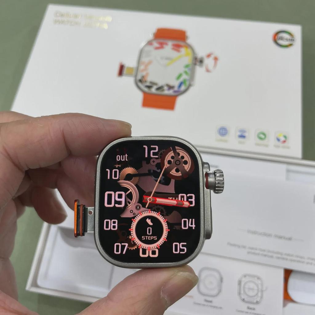 5G Smartwatch with Full Network Connectivity, WiFi, AMOLED Screen, Camera, Video Download, and GPS Navigation