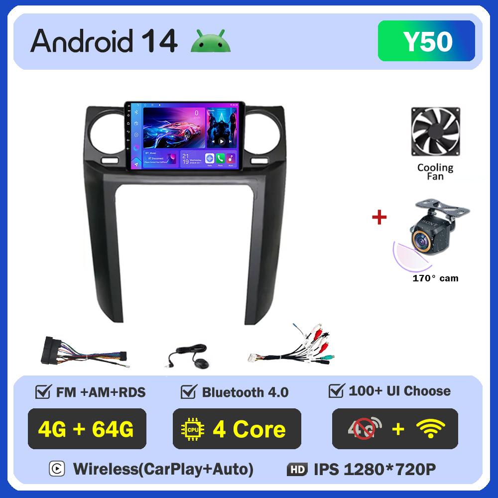 For Land Rover Discovery 3 2004 - 2009 Carplay Auto Screen Wireless Android Auto Car Intelligent Systems AutoMotive 8 Core DSP