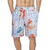 CHARMLEAKS Men Swim Shorts with Side Pockets Quick Dry Board Shorts