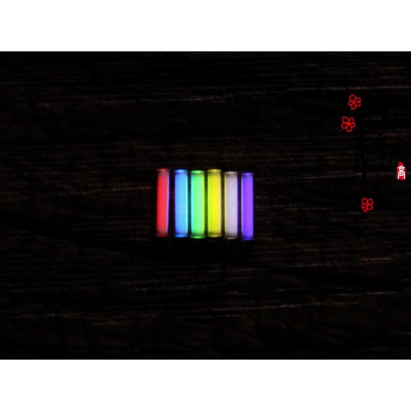 25 years of self-luminous, tritium trachea tritium gas lamp EDC luminous tritium tube push brand decompression toy gyro DIY accessories