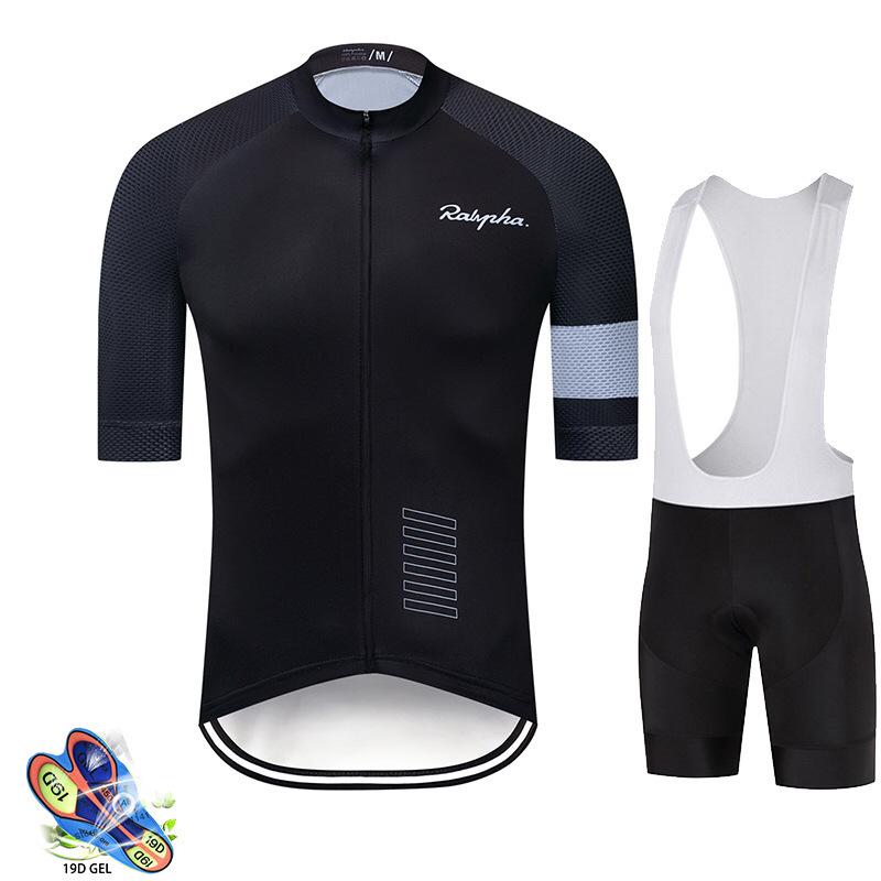 2026 Costume d'été de cyclisme Homme VTT Blanc Haut à manches courtes Vêtements de cyclisme de compétition sur route Costume de cyclisme