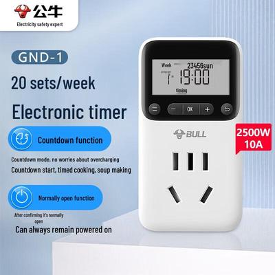 BULL Digital Programmable Timer Socket