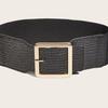 Wind Ladies Wide Belt Retro Elastic Elastic Waist Seal Dress Waist Decoration