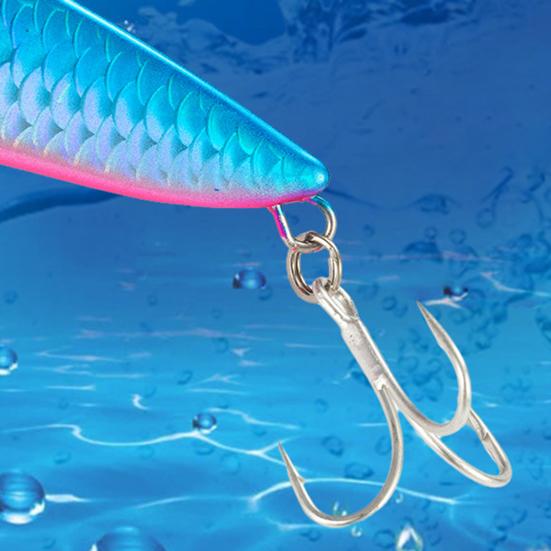 10CM/33G VIB Fishing Lure with Hooks Sinking Reflective 3D Hard Artificial Bait Freshwater Saltwater Trout Bass Walleye Fishing Accessories