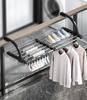 Telescopic Punch-Free Clothes & Shoe Drying Rack for Window Railings and Balcony