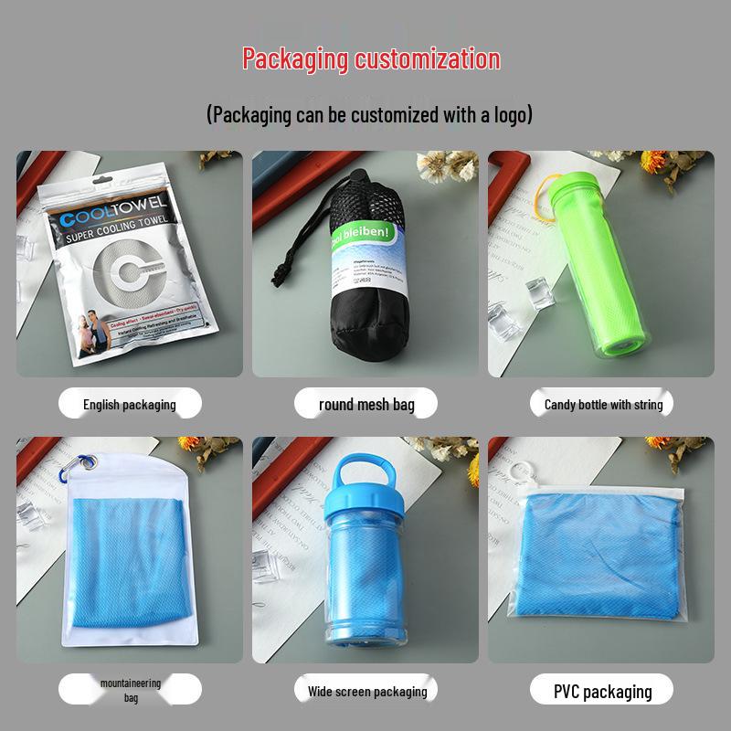 Cross-Border Quick-Dry Cooling Towel for Outdoor Sports, Yoga, and Ice Towel