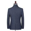 Spring and Autumn New Men's Striped Suit Slit Korean Style Slim Youth Small Suit Casual Single Western Men
