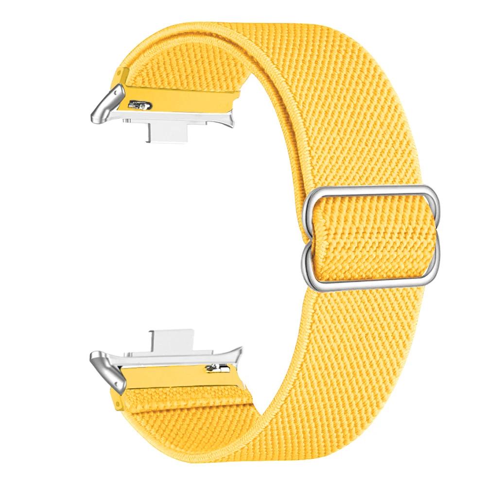 Elastic Nylon Strap For Huawei Watch Fit 4/4 Pro Replacement Women Men Sport Solo Braided Watch Band Loop Watch Fit 3 Bracelet