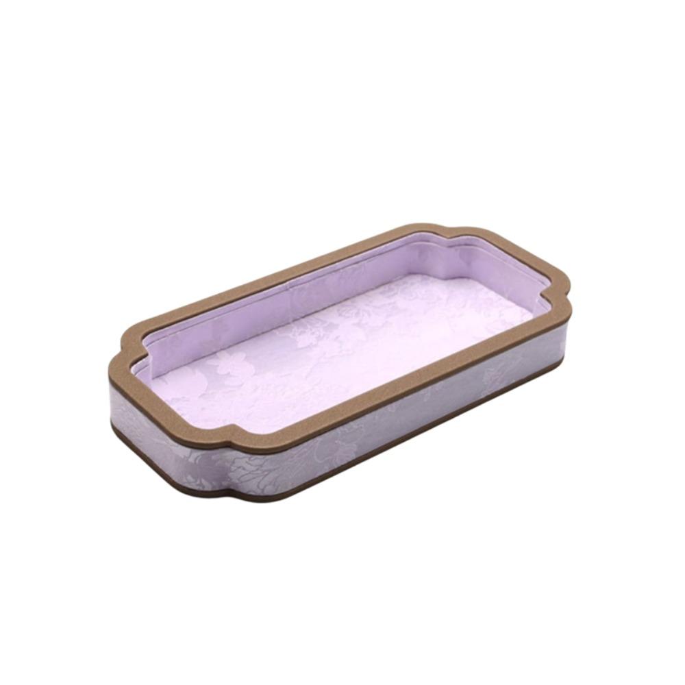 Chinese Vintage Court-Style Jewelry Storage Tray Satin Surface Jewelry Showcase Dressing Table