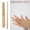 Kid Flying Disk Bamboo Dragon Flying Toy Hand Rub Propeller Bamboo Dragonfly Flying Propeller