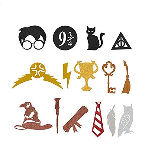 Harry Potter Birthday Decorations Party Set, Magic, Cool, Fun, Cute, 3 Unique Decorations for Kids and Boys, Black, Red, and Yellow, Harry Potter Happ