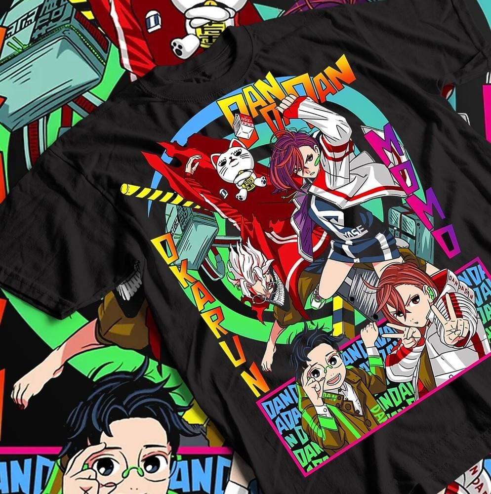 

Dandadan T-shirt Okarun Momo Ayase Okarun Exclusive Anime Gift Shirt All Size S