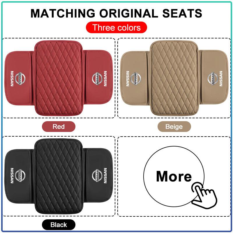 Car Storage Bag Center Armrest Protective Cushion Support For Nissan GTR Teana Skyline Kawasaki R32 R34 R35 J10 J11 Juke X C210 R30 GTS-R