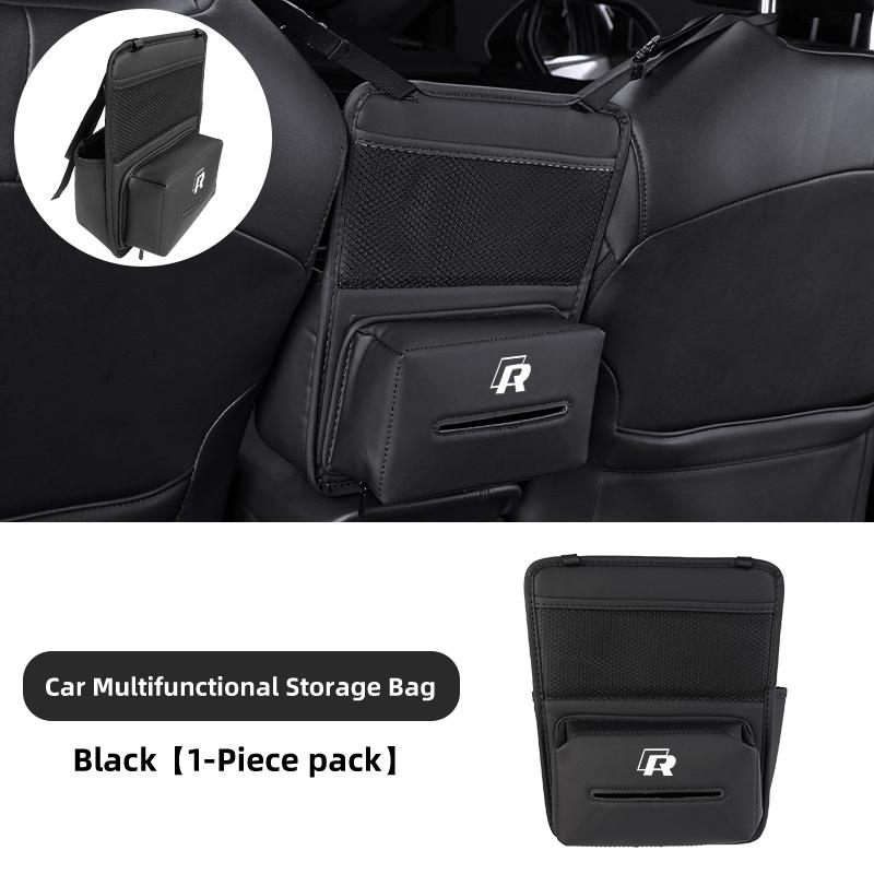 Hub Caps Car Seat Organizer Pocket Auto Seat Storage Bag Accessories For Volkswagen VW Golf 4 5 6 7 Polo Jetta Sagitar Magotan P