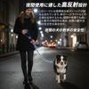 DELUXEFOX Dog Sponge Comfortable Reflective Material for Nighttime Metal Suitable for and Large Pet Supplies Leash, Nylon, 1.5m Length, 1.0-1.2cm