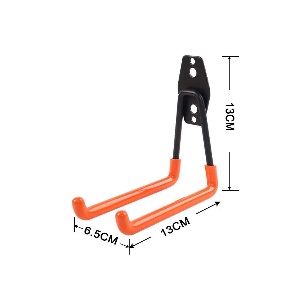 Heavy-Duty Metal Hooks for Garage and Garden Tools