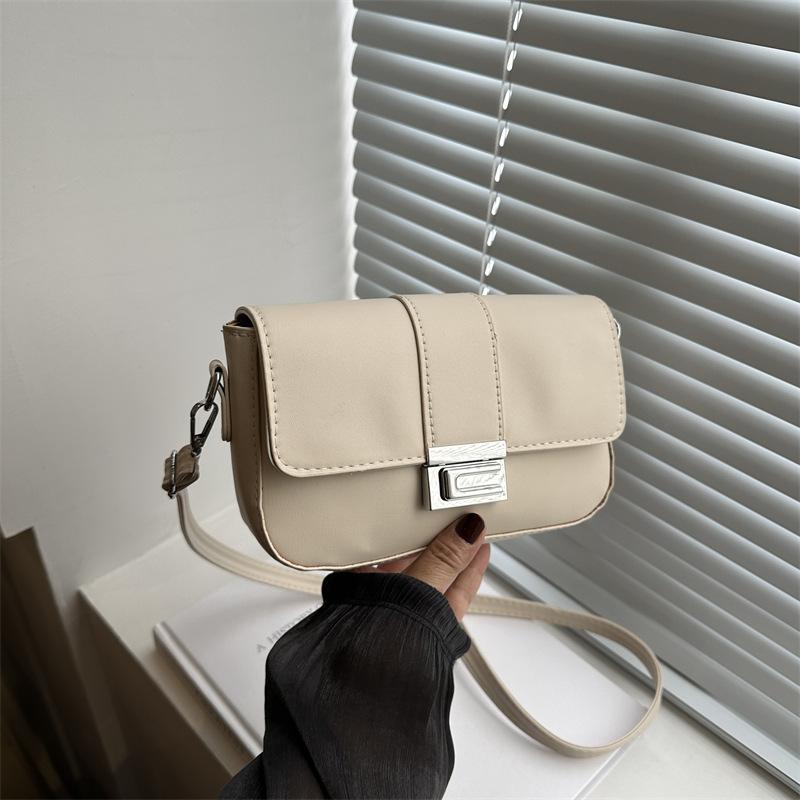 Sanfte klassische kleine quadratische Tasche Damen 2025 Herbst neue hochwertige lässige Achseltasche Nische süße und coole Umhängetasche Tasche