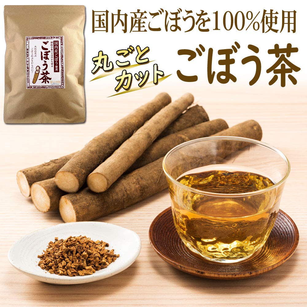 Burdock Tea Production Miyazaki Burdock "Domestic Bag" Area 100% Used, Caffeine-free (100 Bags)