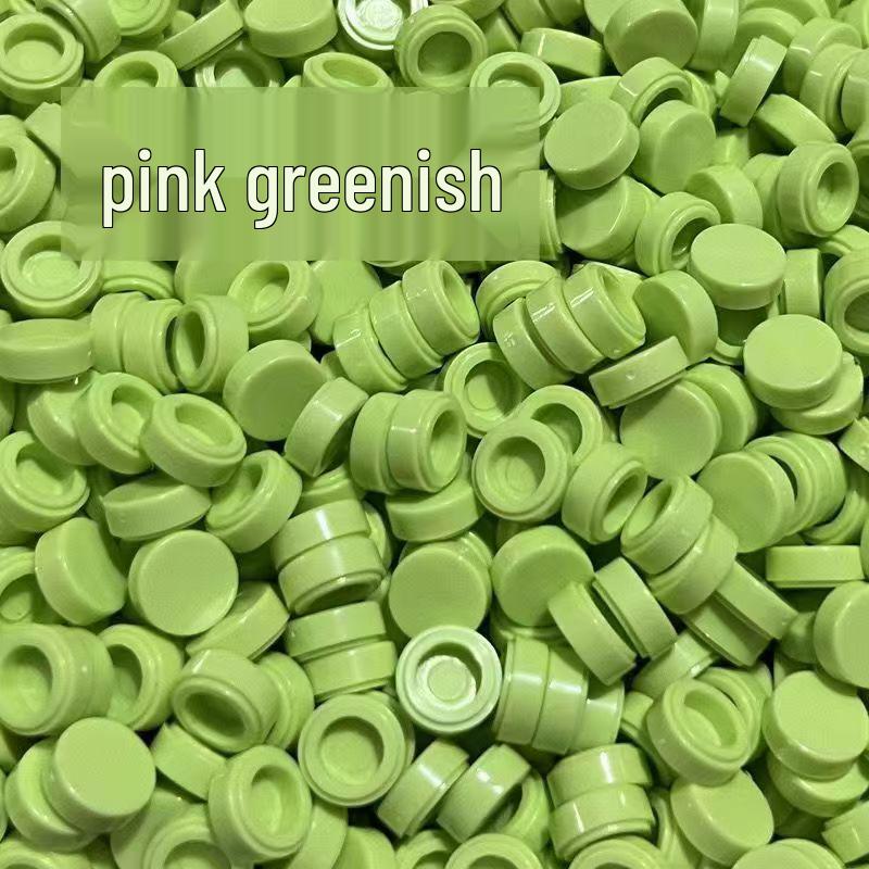 Kompatybilne Klocki Lego 98138 Okrągłe Klocki - Małe Elementy Pikselowe MOC, Luźne Płytki Gładkie 1x1 z Otworem Akcesoria