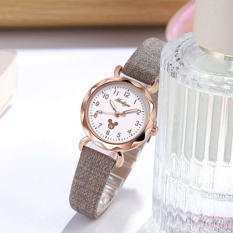 

Женские кварцевые часы Мультяшные Милые Часы для Девочек и Студентов Каваи Детский Подарок верблюд