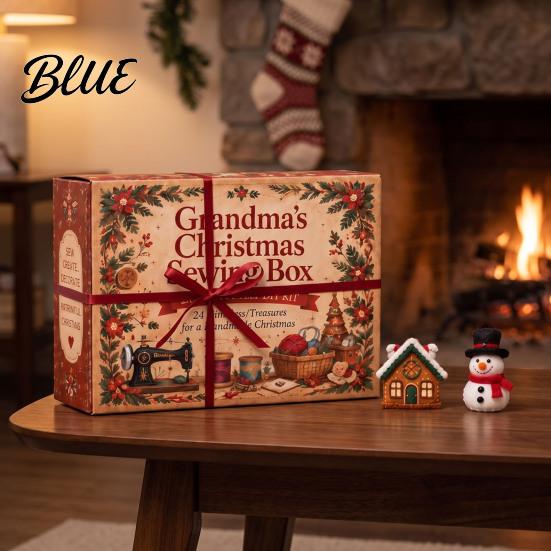 Christmas Countdown Activity Calendar DIY Sewing Kit Days Handmade Box 24 Felt Advent Kit