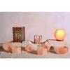 Himalayan Salt Heart Tea Light Holder (Pack of 2)