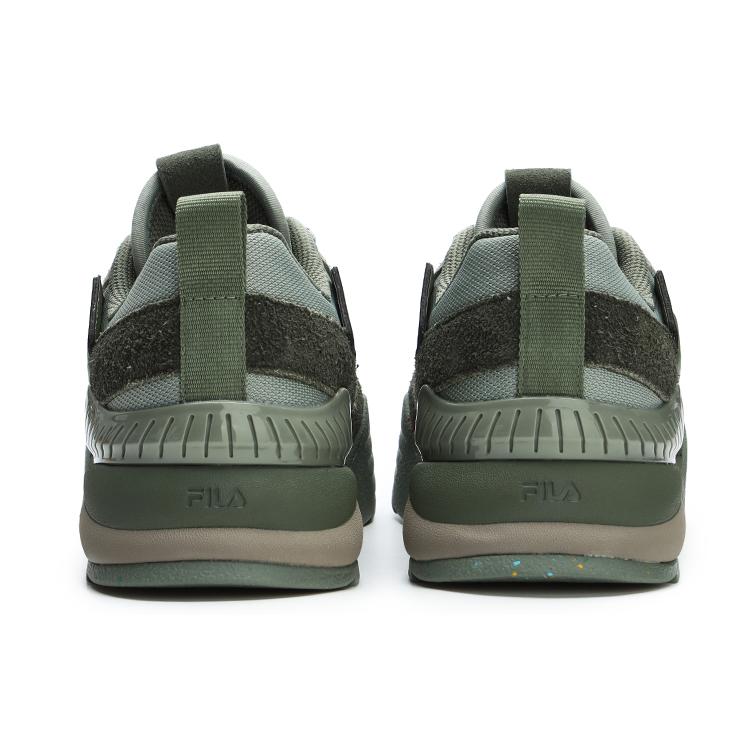 Fila PALA Wear Resistant And Lightweight Low Top Skateboard Shoes Women's Green F12W311203FSB