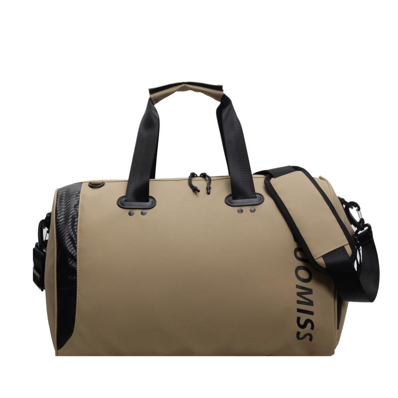 New large-capacity travel bag women's short-distance storage duffel bag men's dry and wet separation sports fashion letter fitness bag