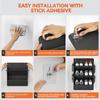 RV 3 Layer Shoe Holder Self-adhesive RV Door Shoe Storage Organizer Bag Campervan Wall Shoe Rack For RV Interior accessories