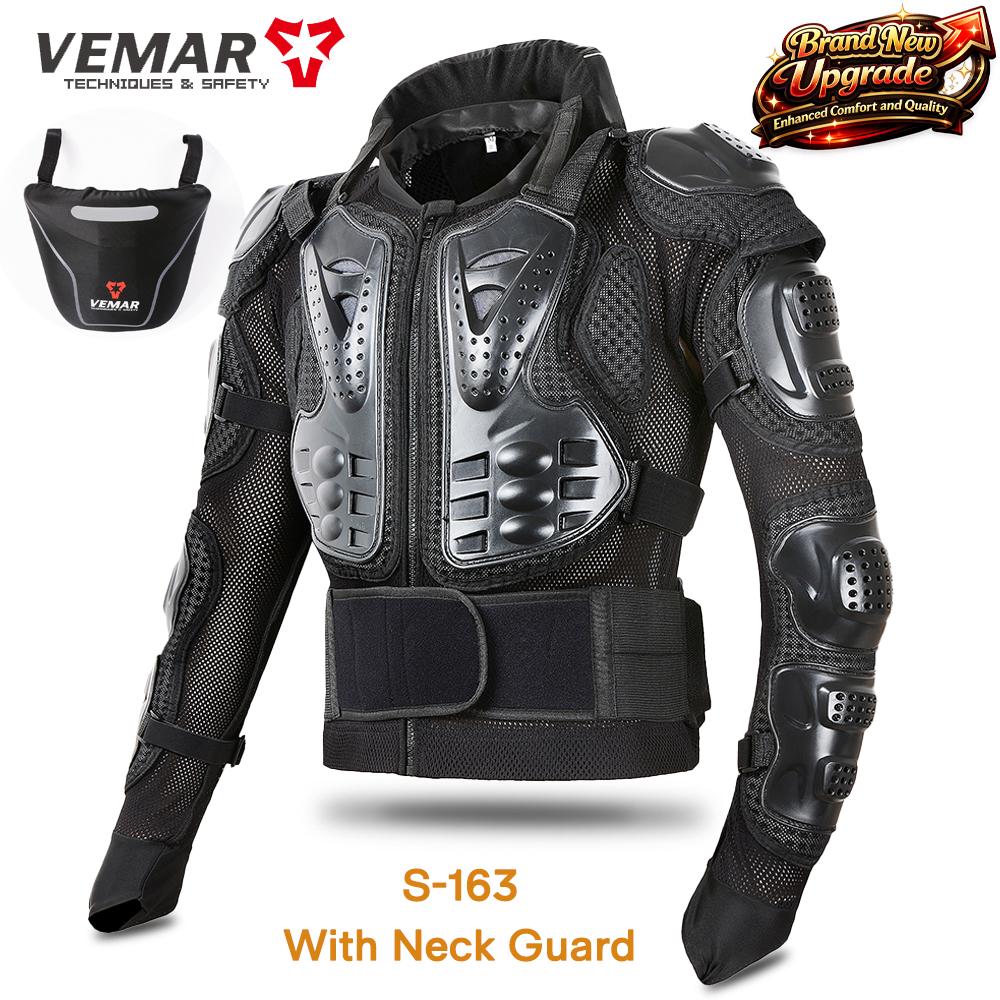 Motorcycle Men Armor Vest Neck Guard Ridin Racing Body Protective Motorbike Jacket Protector Moto Equipment Clothing Knight Gear