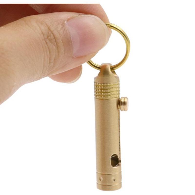 Brass Knife Keychain Pendant Outdoor Carry-on Disassembly Express Utility Knife Office Stationery Cutting Supplies