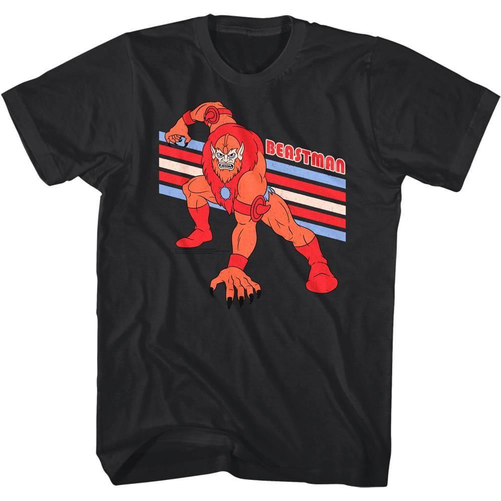 Masters of the Universe Beastman Stripes Men T Shirt L