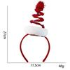 Christmas Headband Xmas Elk Horn Bell Sequin Christmas Hair Band Happy New Year Photo Props Merry Christmas Decor Gifts for Kids
