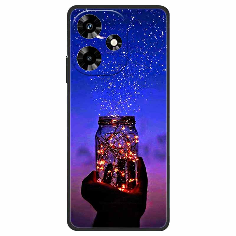 For Infinix Hot 30 Case Shockproof Soft Silicone TPU Phone Cover For Infinix Hot 30 4G 5G X6831 Back Cases Cute Cartoon Fundas