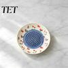 Piatto Grattugia Pomodoro Piatto Aglio in Ceramica, Grattugia Manuale Frutta Zenzero Formaggio, Disco di Macinazione Sicuro Tritatutto da Cucina Multifunzione Piatto per