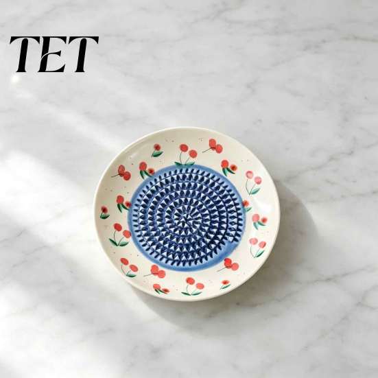 Piatto Grattugia Pomodoro Piatto Aglio in Ceramica, Grattugia Manuale Frutta Zenzero Formaggio, Disco di Macinazione Sicuro Tritatutto da Cucina Multifunzione Piatto per