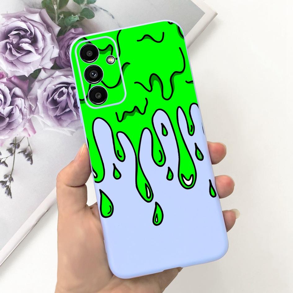 For Samsung A14 5G 2023 Case Lovely Yellow Duck Cat Cartoon Funda For Samsung Galaxy A14 SM-A145F SM-A146B Phone Cover A 14 Etui
