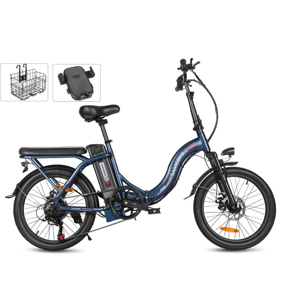Samebike CY20 Pieaugušo elektriskais velosipēds 250W