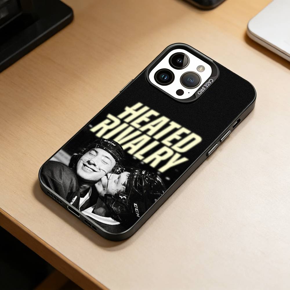 H-Heated R-Rivalry Phone Case For iPhone 17,16,15,14,13,12,11 Plus,Pro Max,XS,Colored Silver Plated Inside Cover