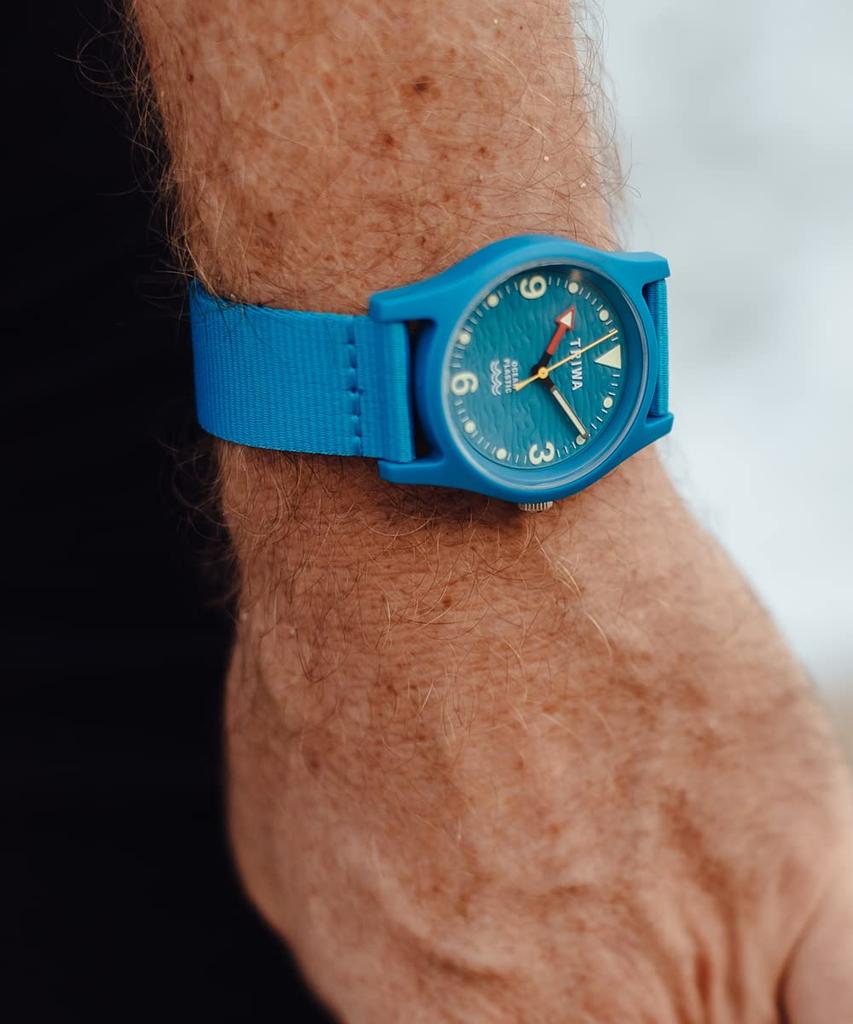 TRIWA TIME FOR OCEANS Offiziell Schwedisches Skandinavisches Design TFO108-CL153212 Herren & Damen (Unisex) Uhr, Importiert,