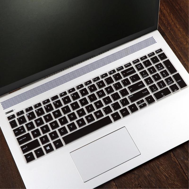 Silicone Keyboard Protector Skin For Pavilion 15 cc707TX Laptop Keyboard Cover Durability and Washable Sleeve