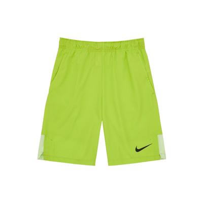 Dri-FIT Unifarben Schnelltrocknend Atmungsaktiv Gewebte Trainingsshorts Herrenshorts Grün DM6618-321