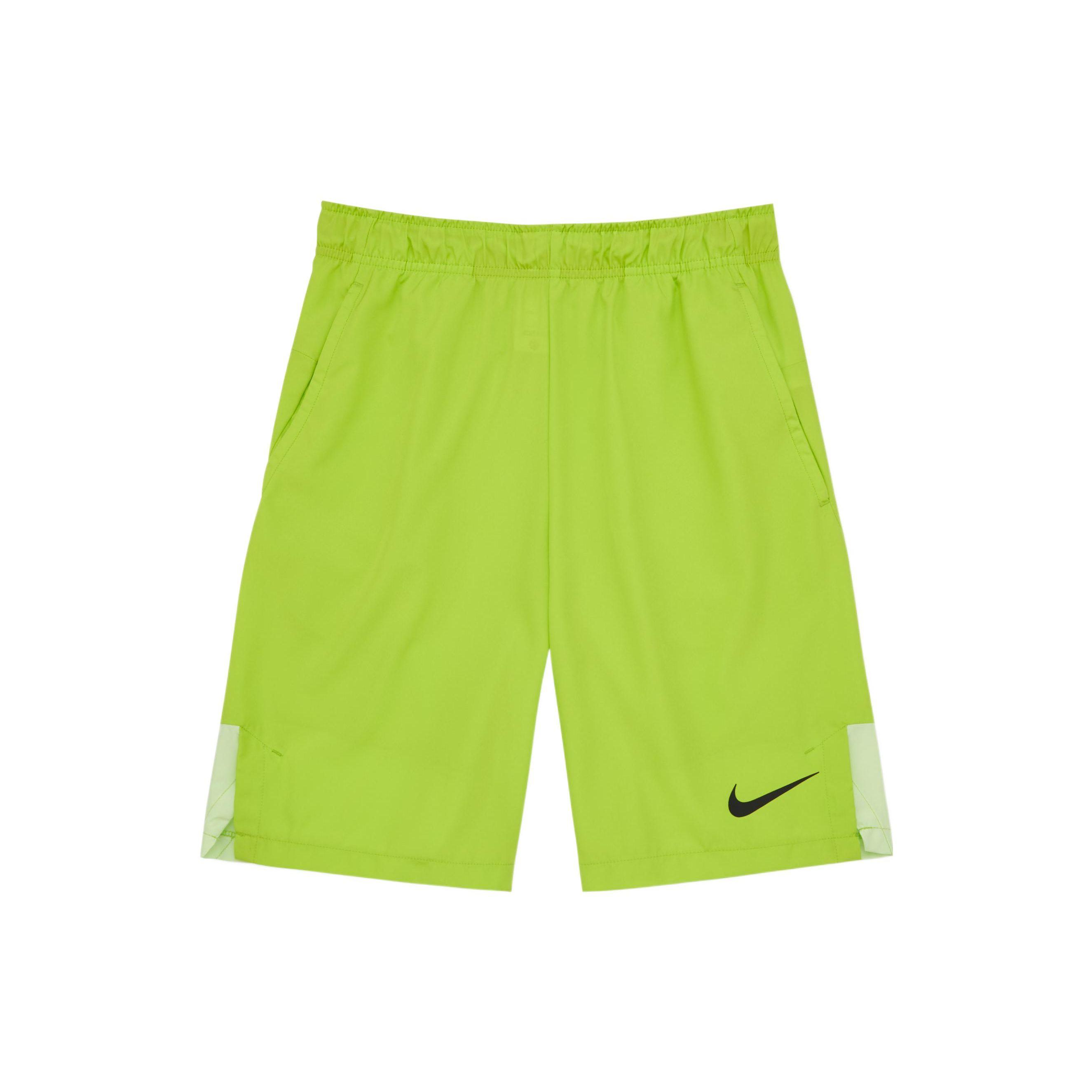 Nike Dri-FIT Solid Quick-Dry Breathable Woven Training Shorts Men shorts Green DM6618-321 XXL