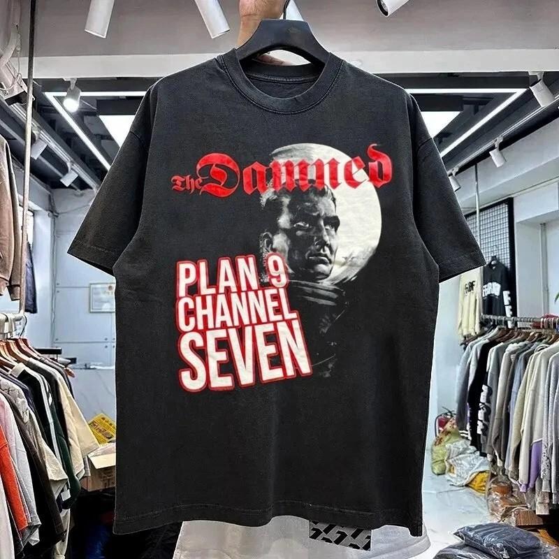 The Damned Plan 9 Channel 7 Black Color T shirt Unisex Men Women S-5XL S