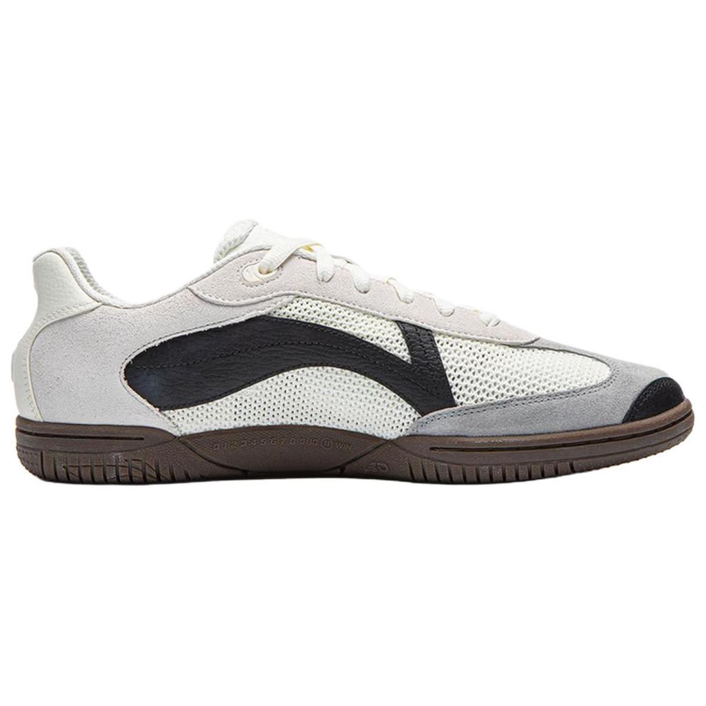 Li Ning Comfortable Minimalist Low-Top Casual Shoes Men Sneakers White Black AZGW305-1