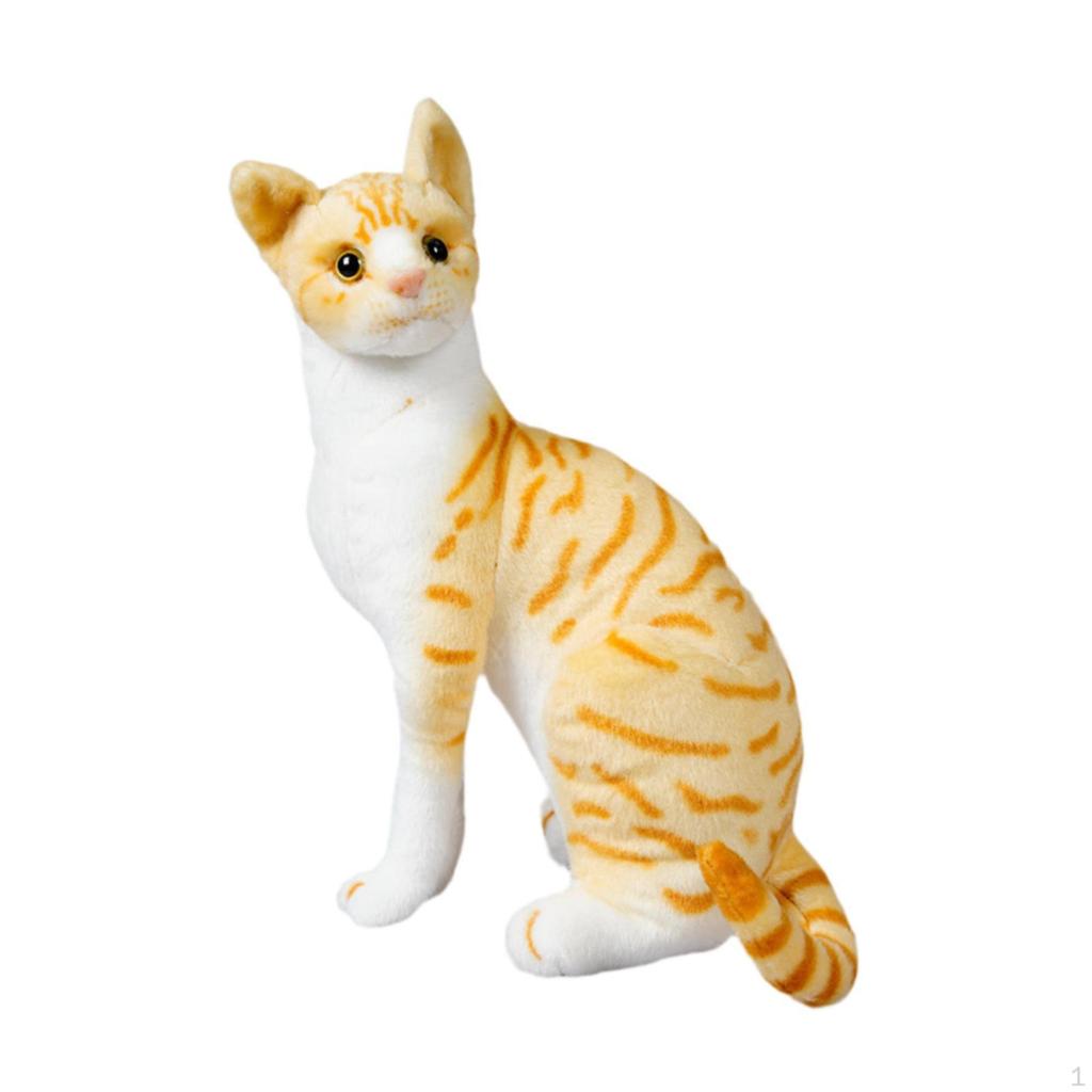 Cartoon Cat Plush Doll for Kids Room and Birthday Celebrations