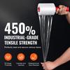 SucceBuy 2/4Packs Stretch Film Strength Clear Stretch Wrap Roll Shrink Film with Handles for Pallet Wrapping Shipping Moving